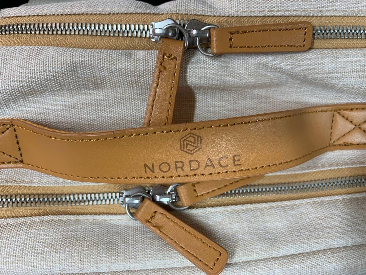 NORDACE Siena 軽量デイリーバックパック リュックサック ベージュ 鞄 バッグ 通勤 通学 旅行 ビジネス M-0229-6の画像6