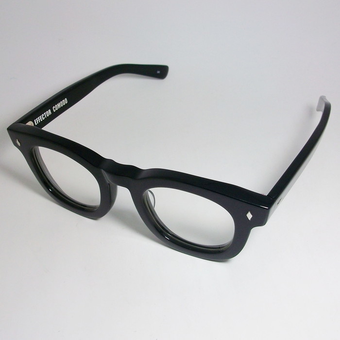 EFFECTOR エフェクター クラシック 眼鏡 メガネ フレーム コモド COMODO-BK 度付可 ブラック_画像3
