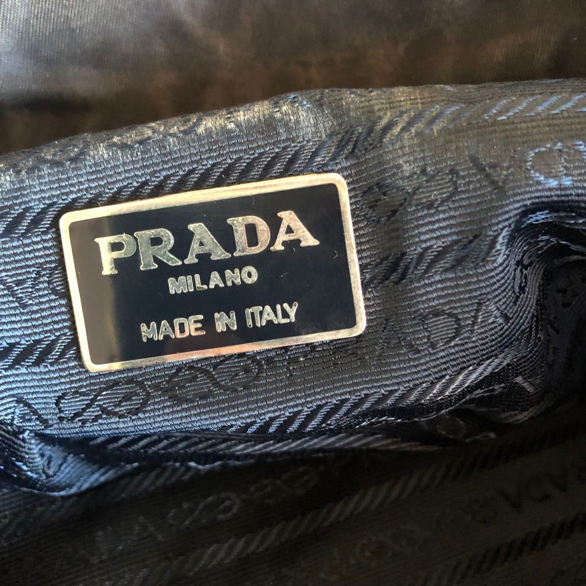 Y2K fashion 90s 初期 PRADA プラダ ナイロン ショルダーバッグ Y2K fashion 90s 初期 PRADA プラダ ナイロン ショルダーバッグ