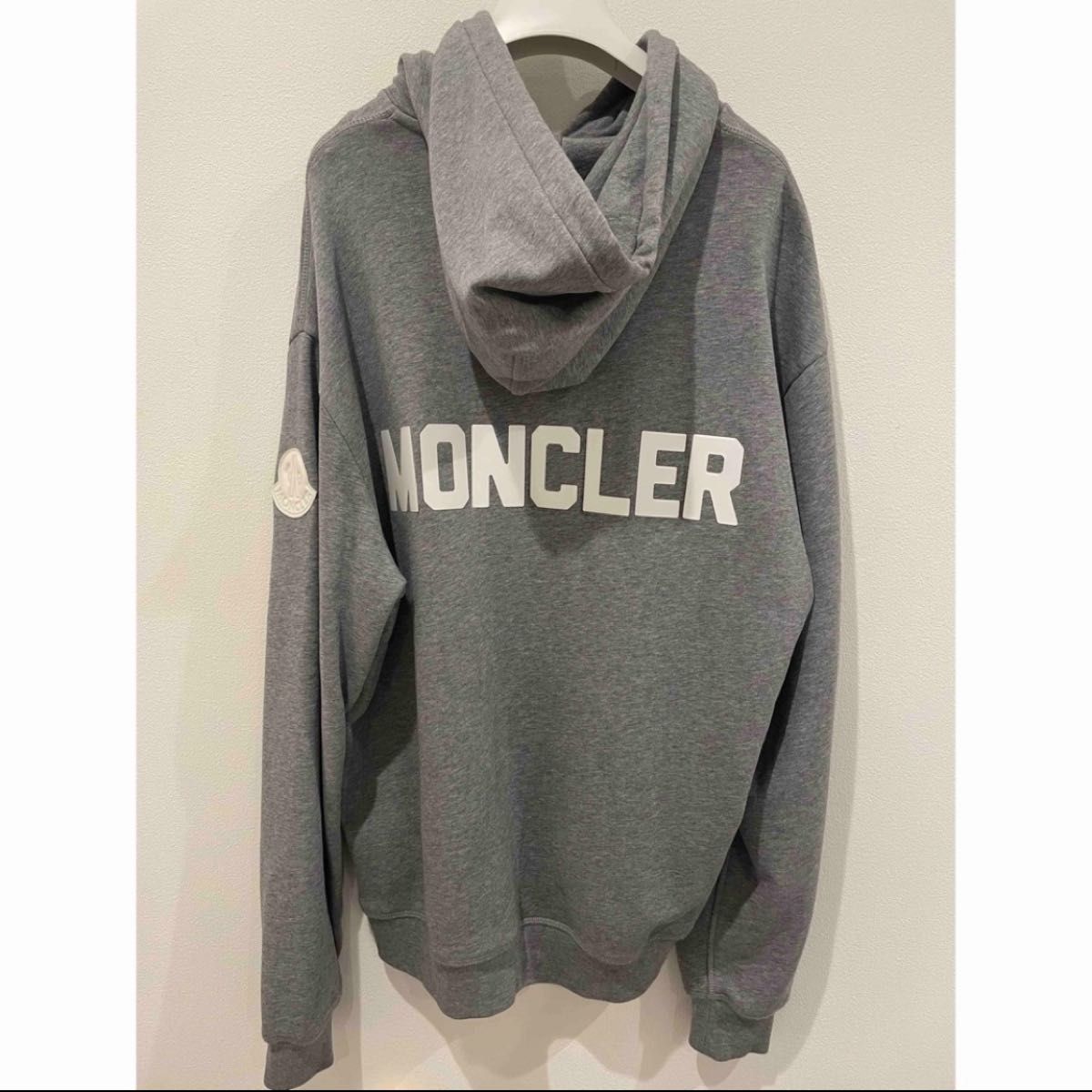 【MONCLER】中わた入りウールパーカー MONCLER モンクレール ロゴパーカー|Yahoo!フリマ(旧PayPay