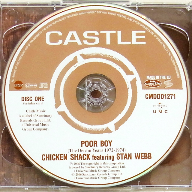Chicken Shack - Poor Boy The Deram Years 1972-1974 (2CD)_画像3