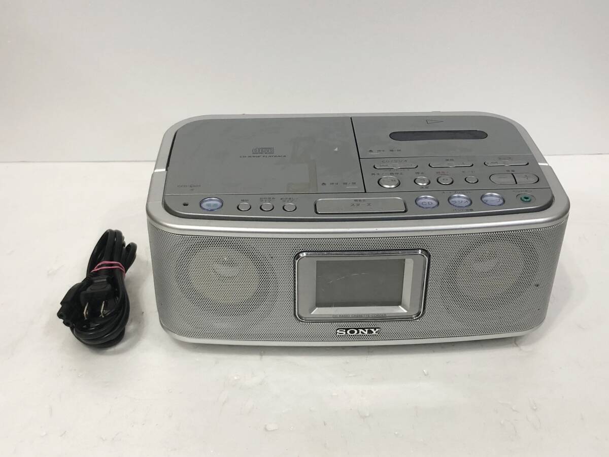 SONY ソニー CDラジカセ CFD-E501 CDラジオカセットレコーダー 動作確認済 AB067080の画像1