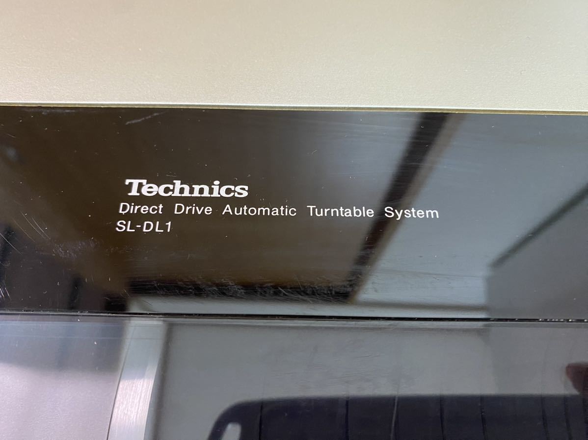 Technics テクニクス SL-DL1 ターンテーブル レコードプレーヤー オート 新品レコード針 EPS-23CS付 取説有り オーディオ_画像6