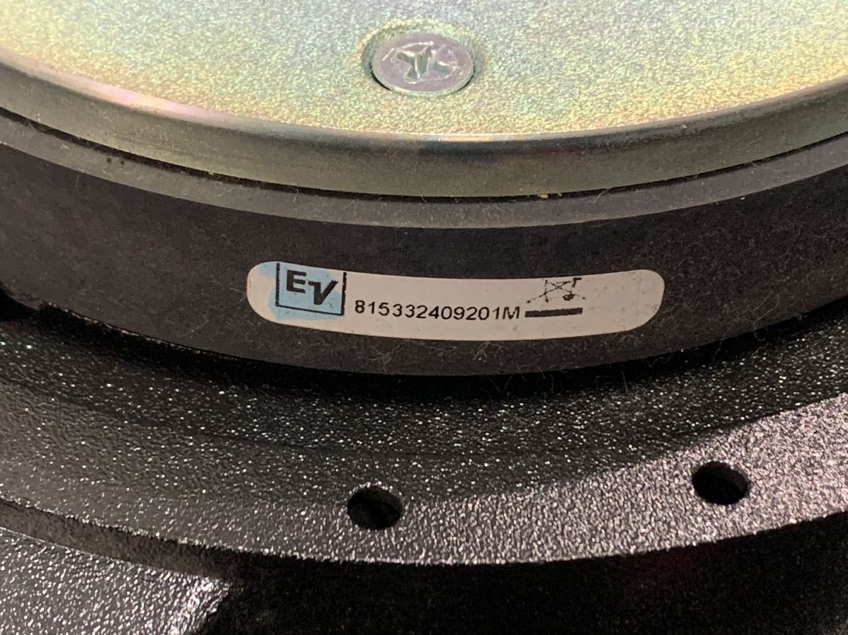 Yahoo!オークション - EV DL15BFH 15インチウーハーユニット Yahoo!オークション - EV DL15BFH 15インチウーハーユニット
