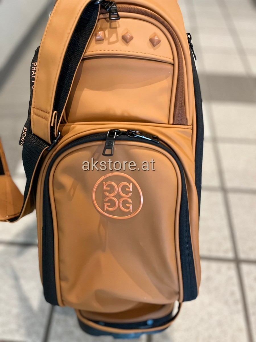 G/Fore ジーフォア キャディバッグ スタンドバッグ 新型ブラウン G/Fore ジーフォア キャディバッグ スタンドバッグ 新型ブラウン