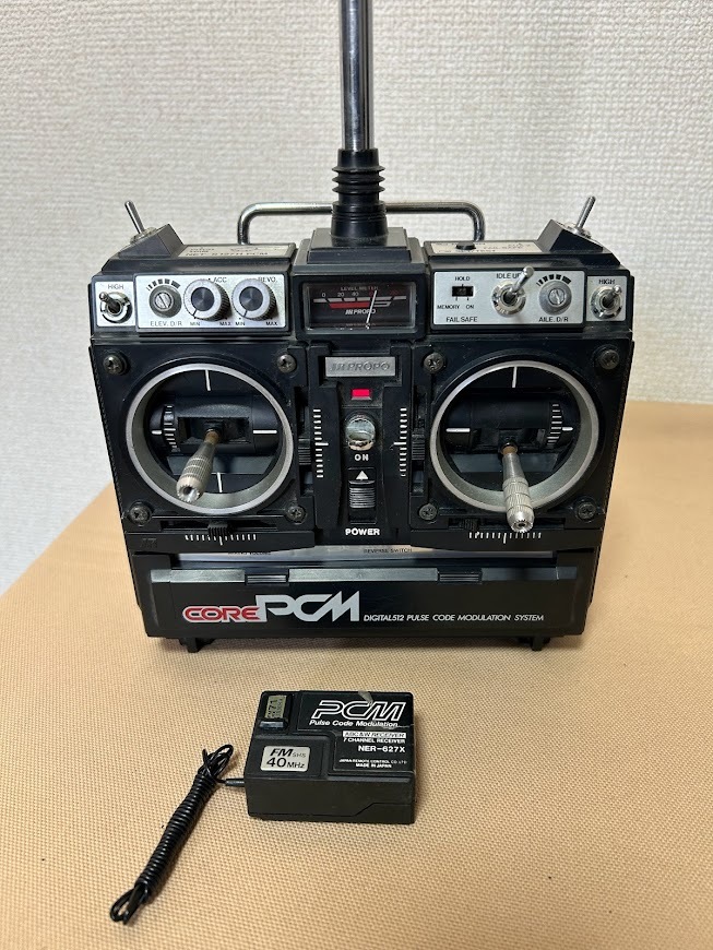 ★☆　JR　CORE PCM ７CH　ヘリコプター用　送受信機セット　☆★_画像1