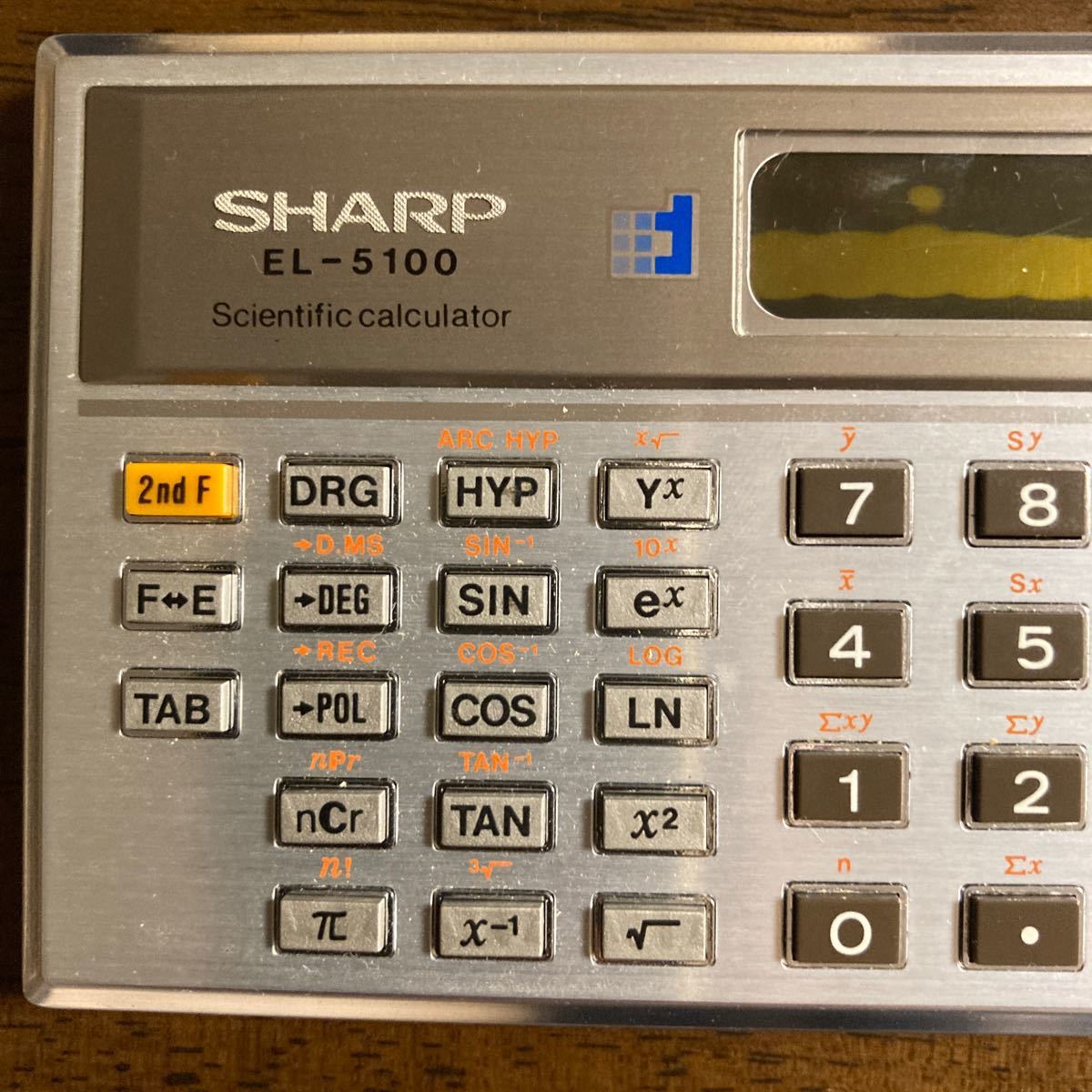 SHARP多機能電卓 EL-5100　取扱説明書　ケース付き_画像4