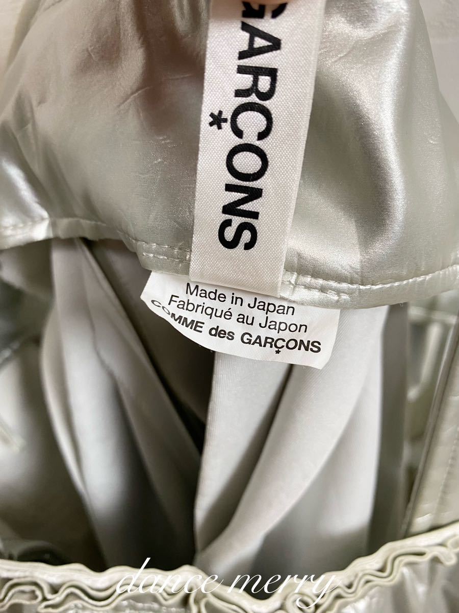 COMME des GARCONS コムデギャルソン 吊りスカート シルバー COMME des GARCONS コムデギャルソン 吊りスカート シルバー