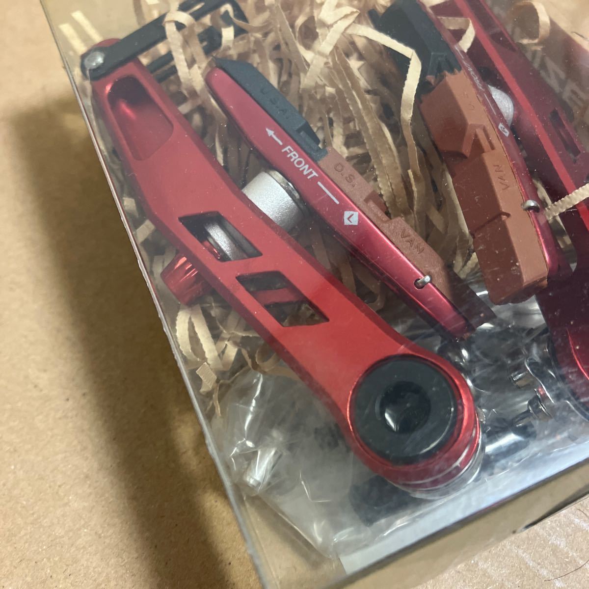 宅急便コンパクト送料込み 未使用 小径車のインチアップにも Vanguard Precision I-20 CNC Brake Vブレーキ Birdy-1 Dahon クロスバイク