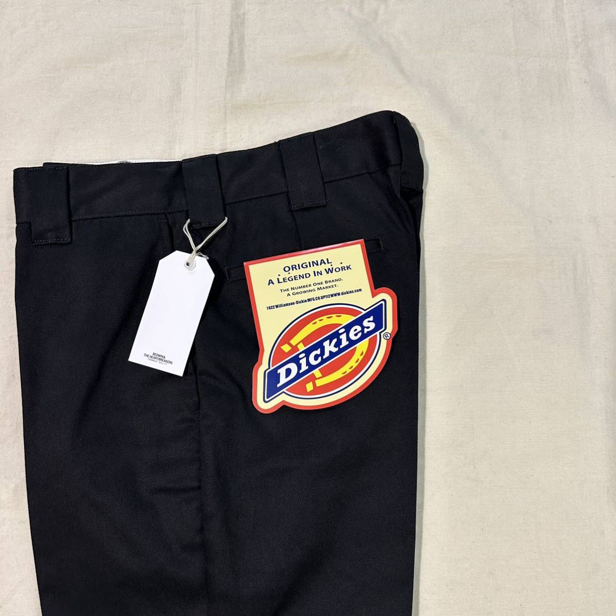 23AW 新品 BEDWIN & THE HEARTBREAKERS ベドウィン アンド ザ ハートブレイカーズ 10L DICKIES SLIM FIT PANTS BENEDICT ディッキーズ BLKの画像2