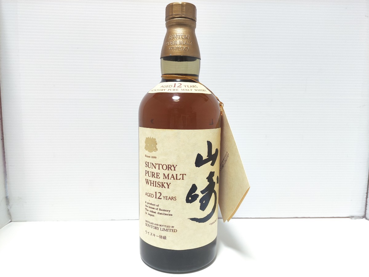 SUNTORY 山崎 12年 向獅子 ピュアモルト ウイスキー 特級 760ml