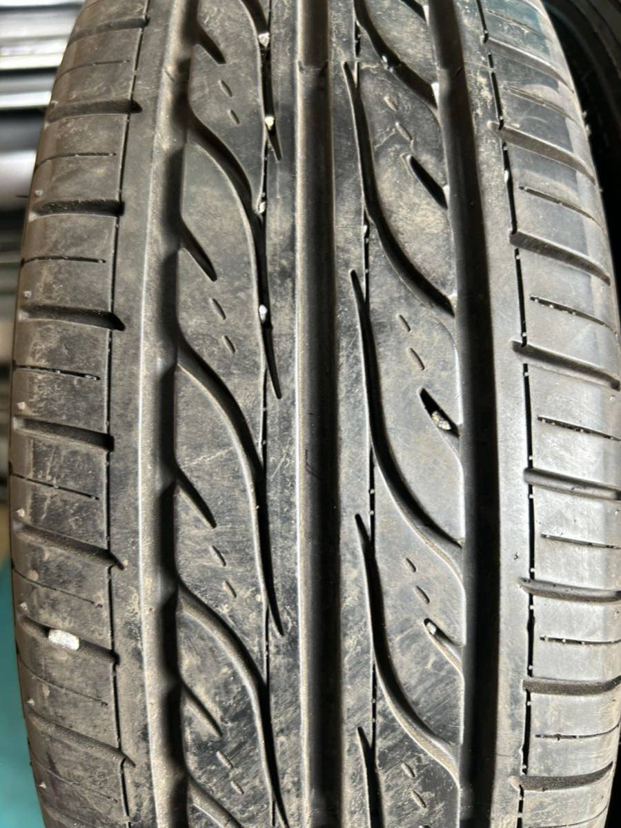 ②2022年製165/55R14バリ山！ツブ有り！EC202 DUNLOP 中古4本セット