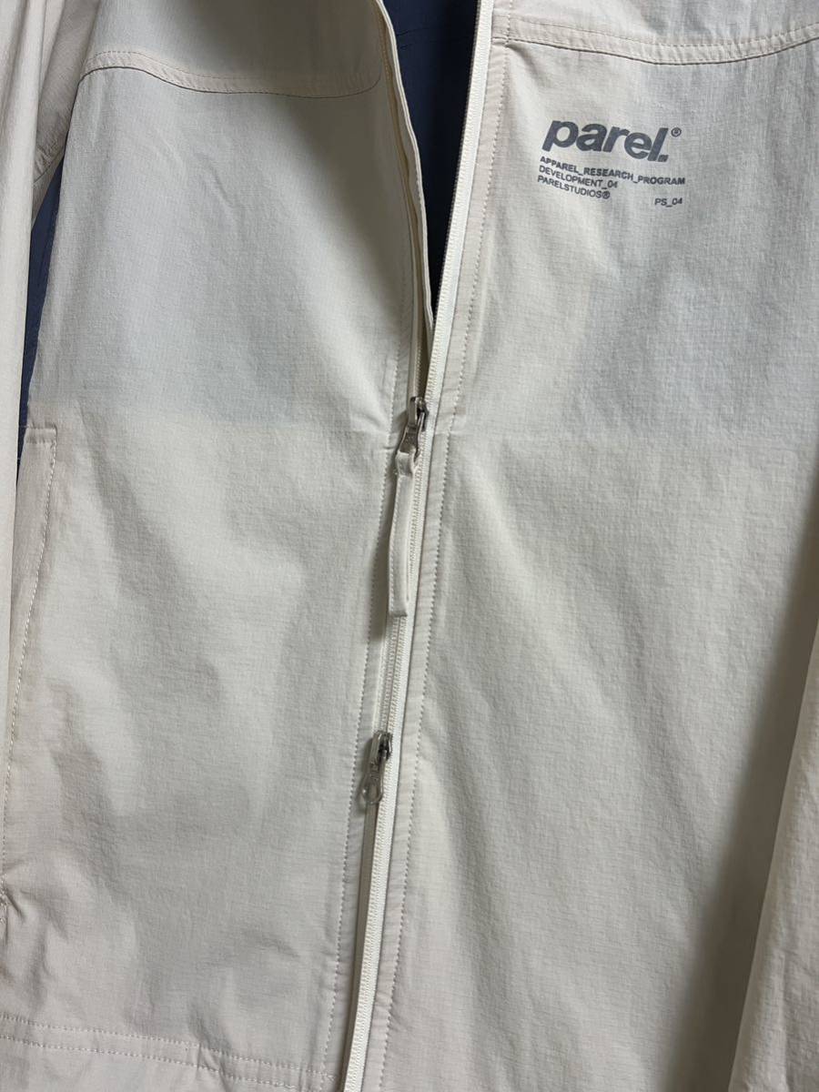 Parel Studio Teide Gorpcore Jacket Color White/Blue Size M パレル ナイロンジャケット パーカーの画像6