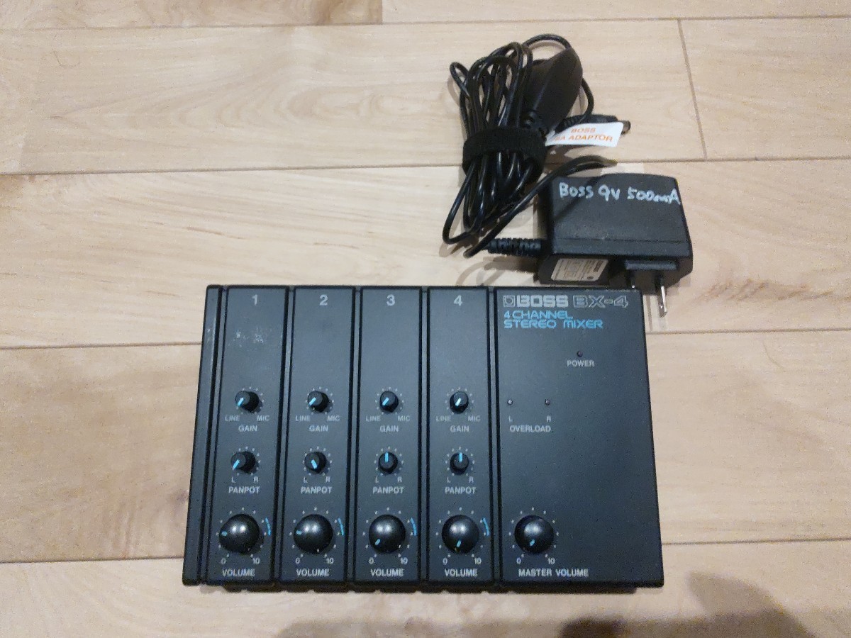 Yahoo!オークション - BOSS BX-4 4chステレオミキサー 動作確認 Yahoo!オークション - BOSS BX-4 4chステレオミキサー 動作確認