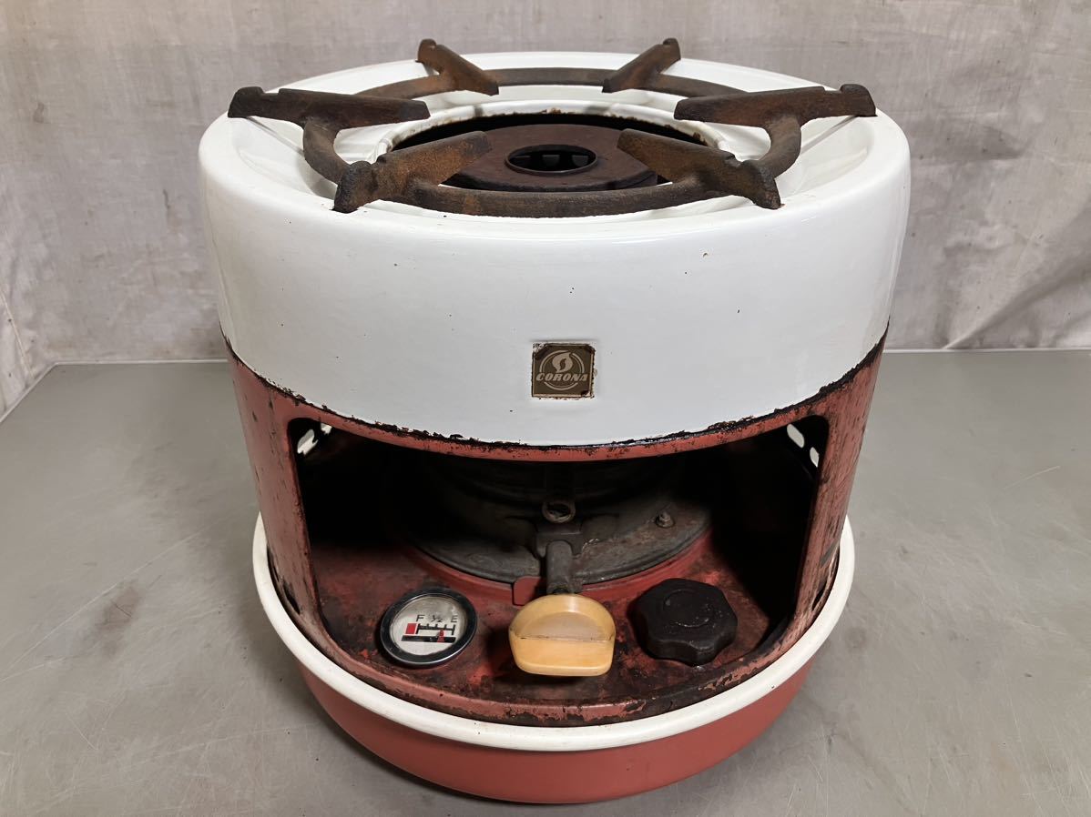 昭和レトロ 石油ストーブ コロナ T-203 CORONA 石油コンロ 燃焼 昭和レトロ 石油ストーブ コロナ T-203 CORONA 石油コンロ 燃焼