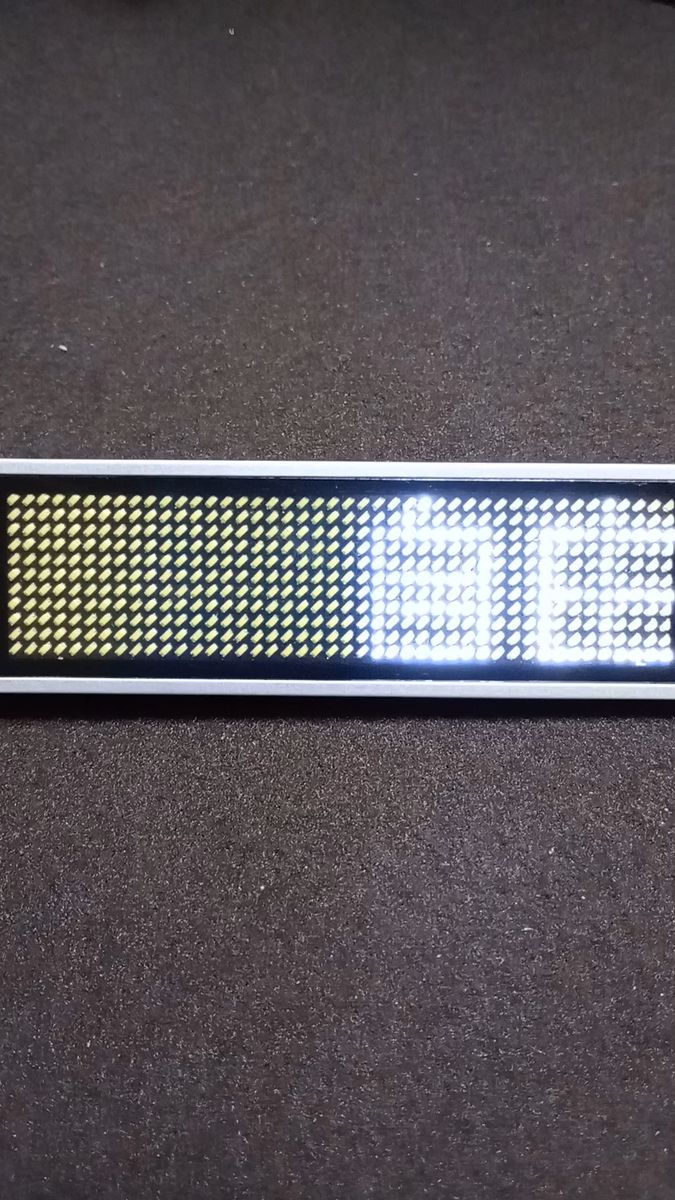  MINILED ミニネオンサイン 電光掲示板 名札 自作 メッセージ LED 電子 