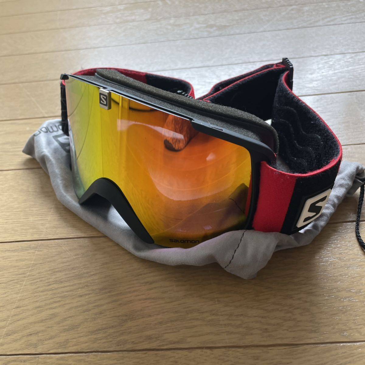  Salomon SALOMON snow goggle used 