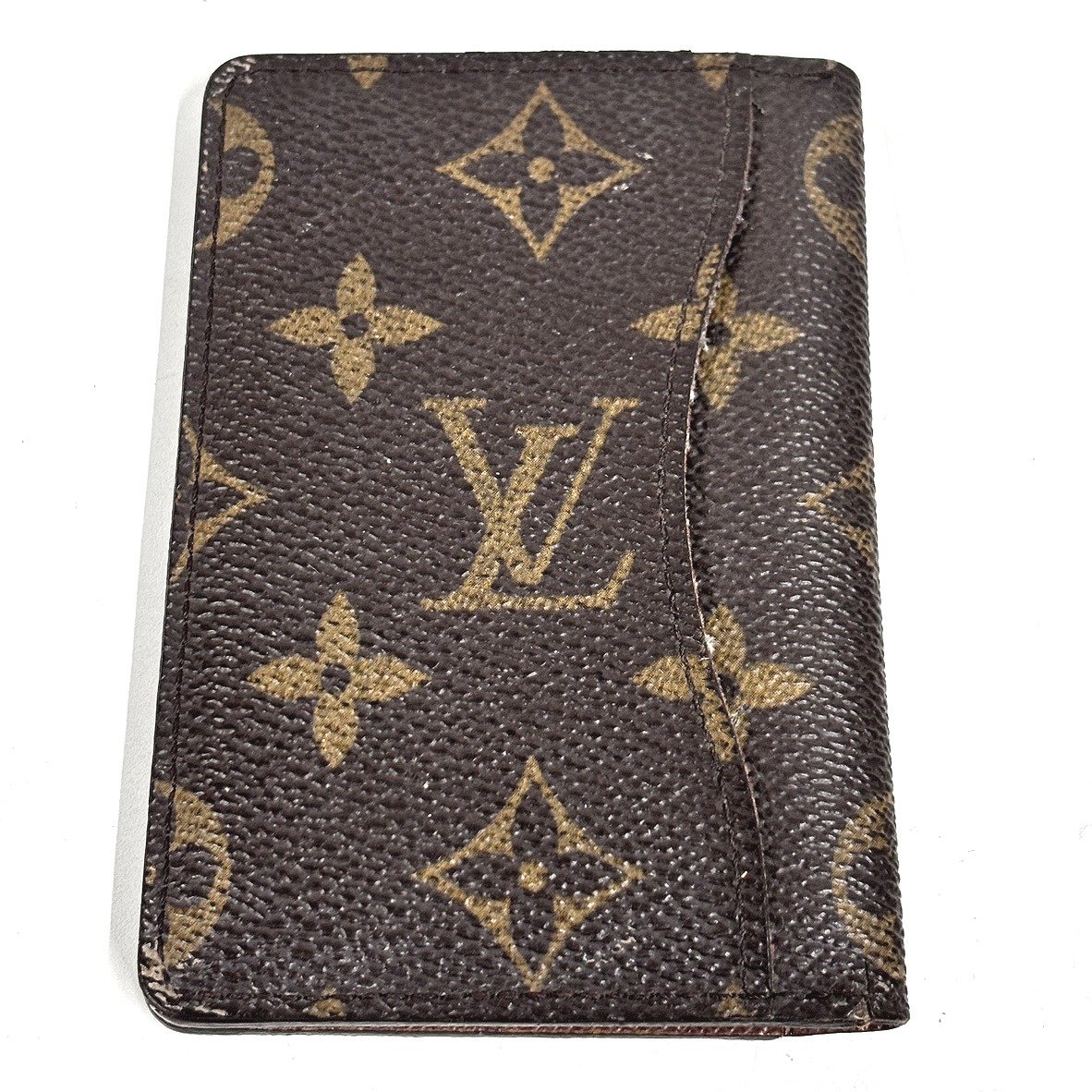 【41】1円～ Louis Vuitton ルイ・ヴィトン モノグラム カードケース オーガナイザー・ドゥ・ポッシュ M61732/MI0097 USED品_画像3