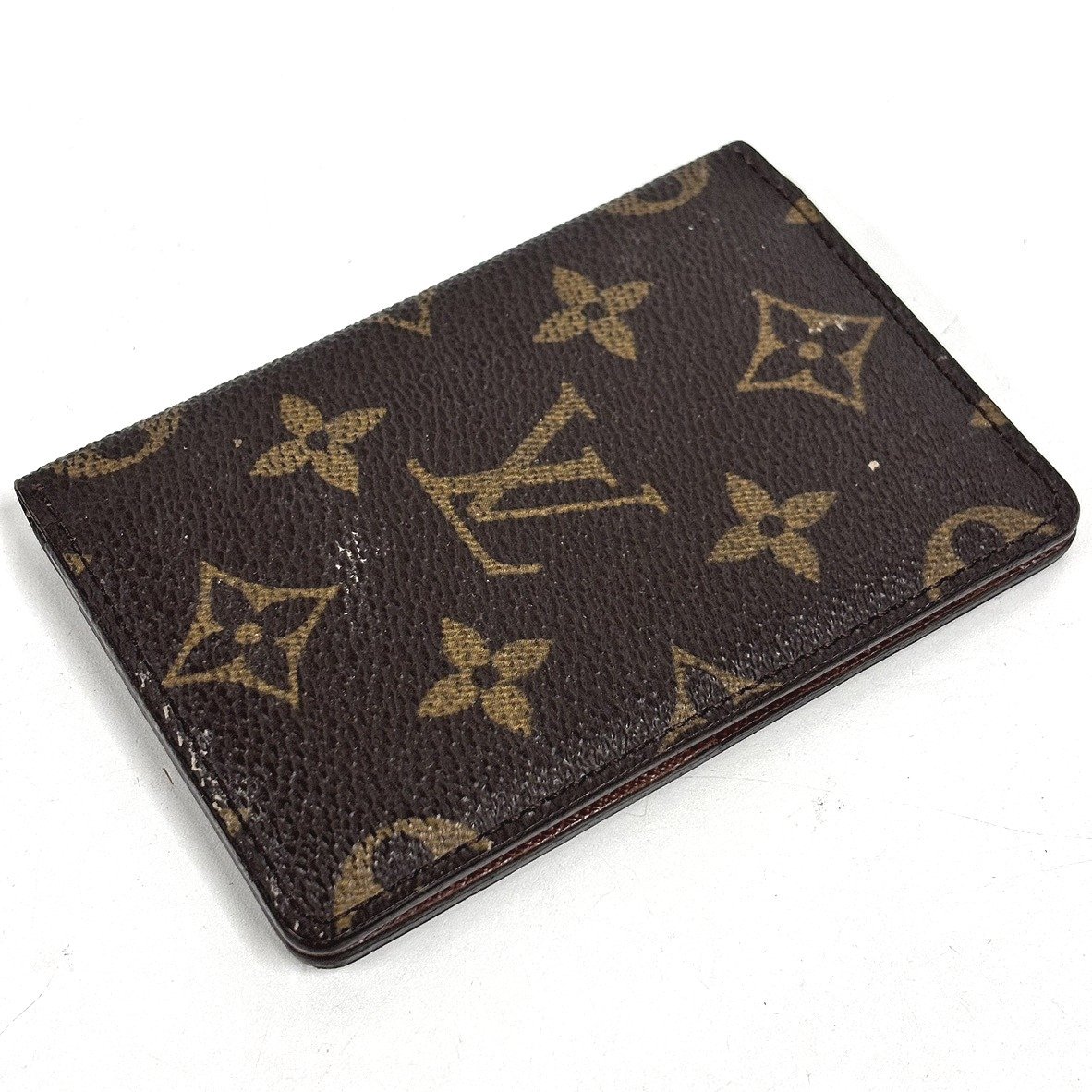 【41】1円～ Louis Vuitton ルイ・ヴィトン モノグラム カードケース オーガナイザー・ドゥ・ポッシュ M61732/MI0097 USED品_画像1