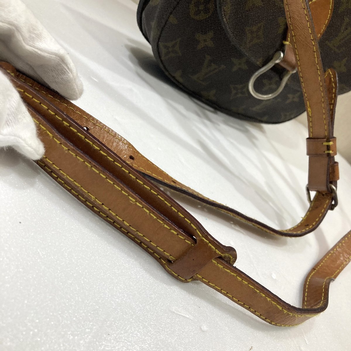 【76】1円～ ルイヴィトン Louis Vuitton モノグラム サンクルーMM M51243 バッグ ショルダーバッグ レディース ブランド ヴィンテージ品_画像4