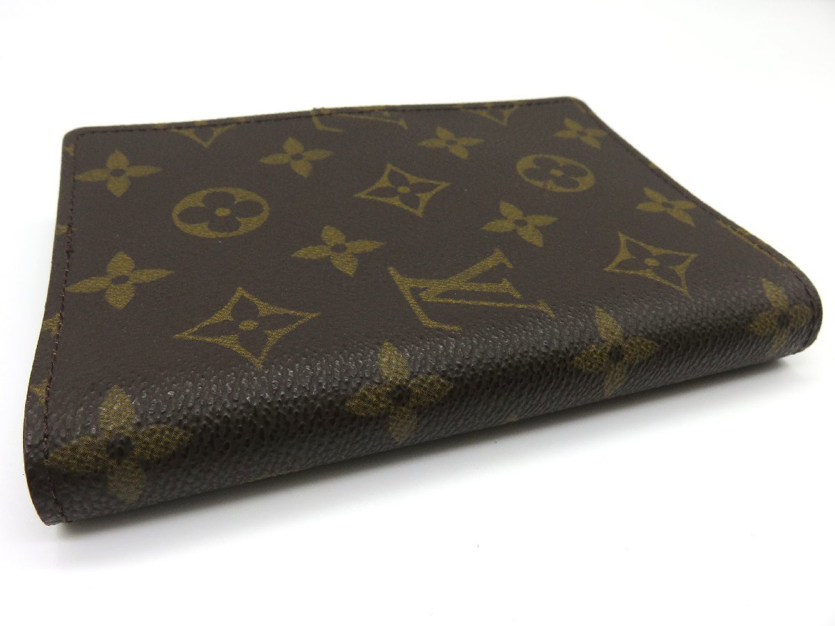 【80】１円～ LOUIS VUITTON ルイヴィトン モノグラムアジェンダPM R20005 手帳カバー_画像4