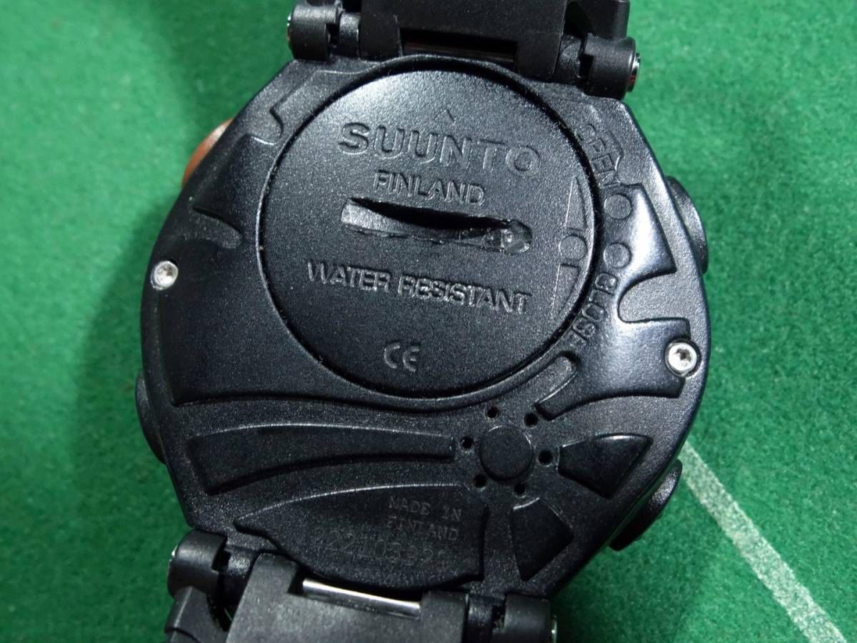 ^ out of print Japan limitation color 1000ps.@ limitation SUUNTO Suunto VECTOR Sky blue ( turquoise )/ white face complete operation beautiful goods!!!^