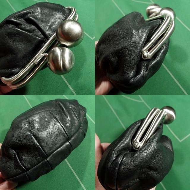 □KAWA-KAWAカワカワ ソフト牛革レザー素材 がま口 財布 □KAWA-KAWAカワカワ ソフト牛革レザー素材 がま口 財布