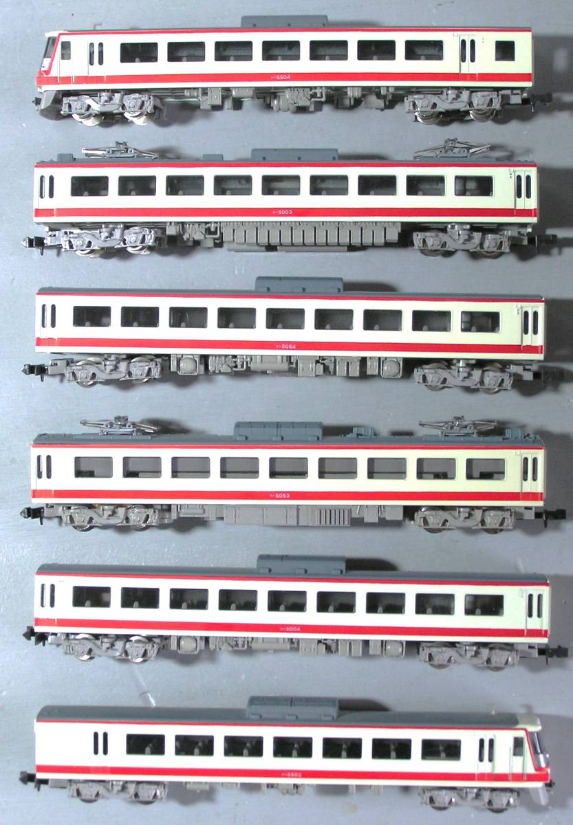 TOMIX Seibu railroad [ red Arrow ] M attaching 6 both ( beautiful goods )