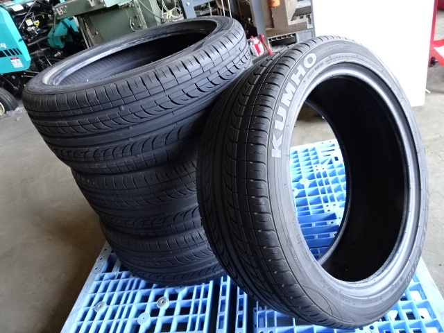 宮城大崎発★KUMHO ECSTA SEVEN クムホ エクスタ 225/45R18★状態良好◎♪4本 ラジアル 夏タイヤ サマータイヤ♪手渡しOK♪★Eラ62