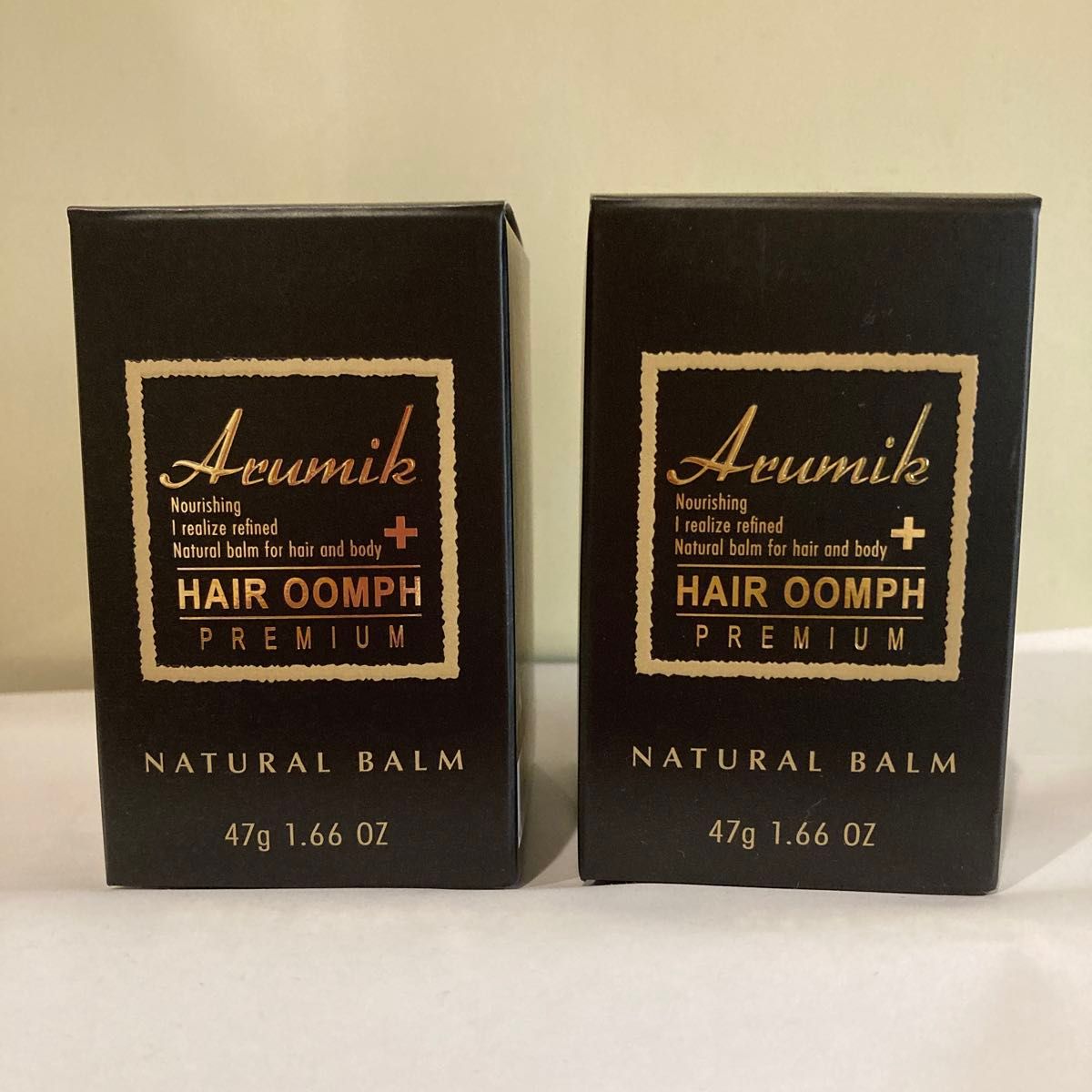 アルミック ヘアバーム ウムフ 47g Hair Oomph Premium Natulal Balm 定価3080円　シアバター
