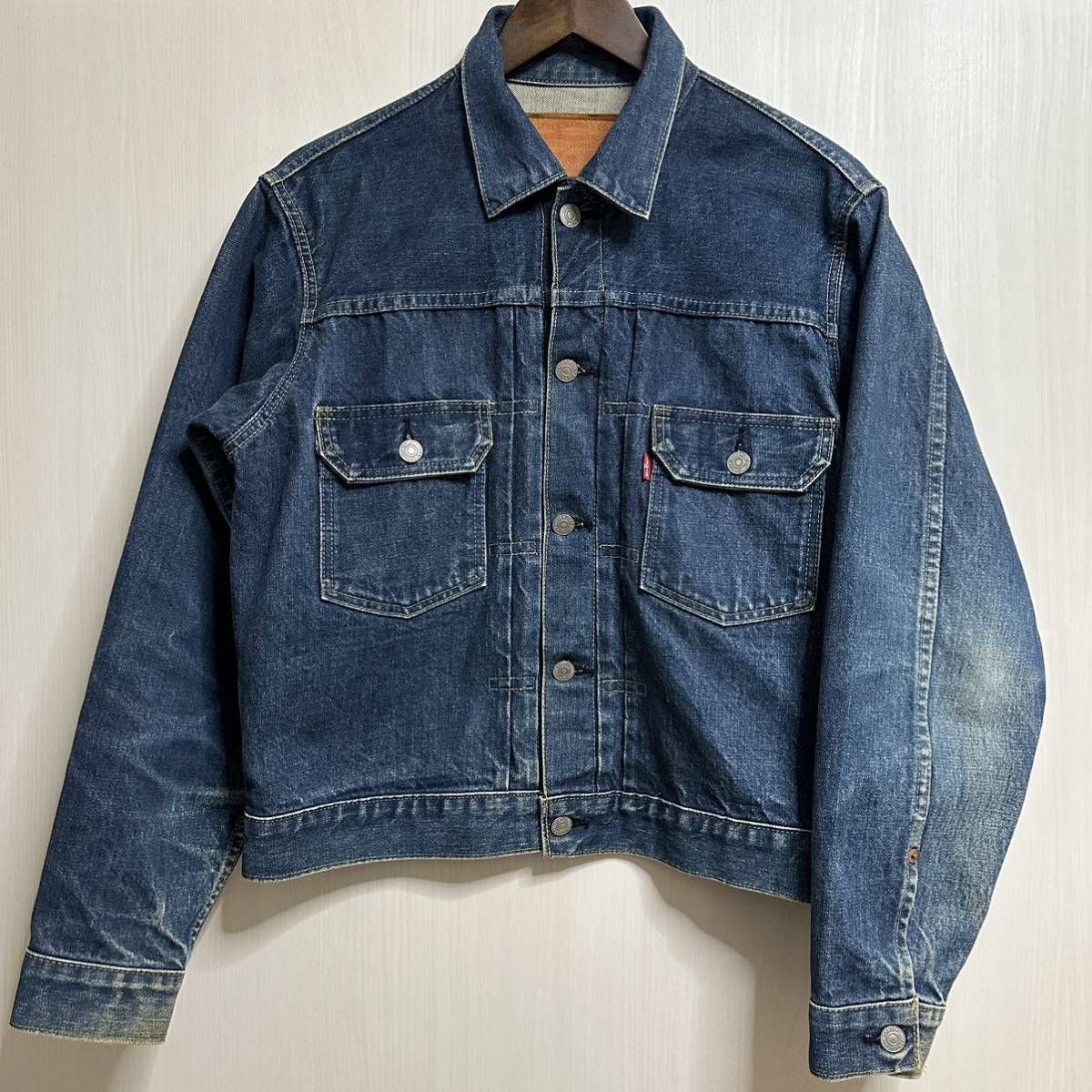 LEVI’S 2nd リーバイス セカンド サイズ40 日本製 ヴィンテージ507XX BIG 90s デニムジャケット