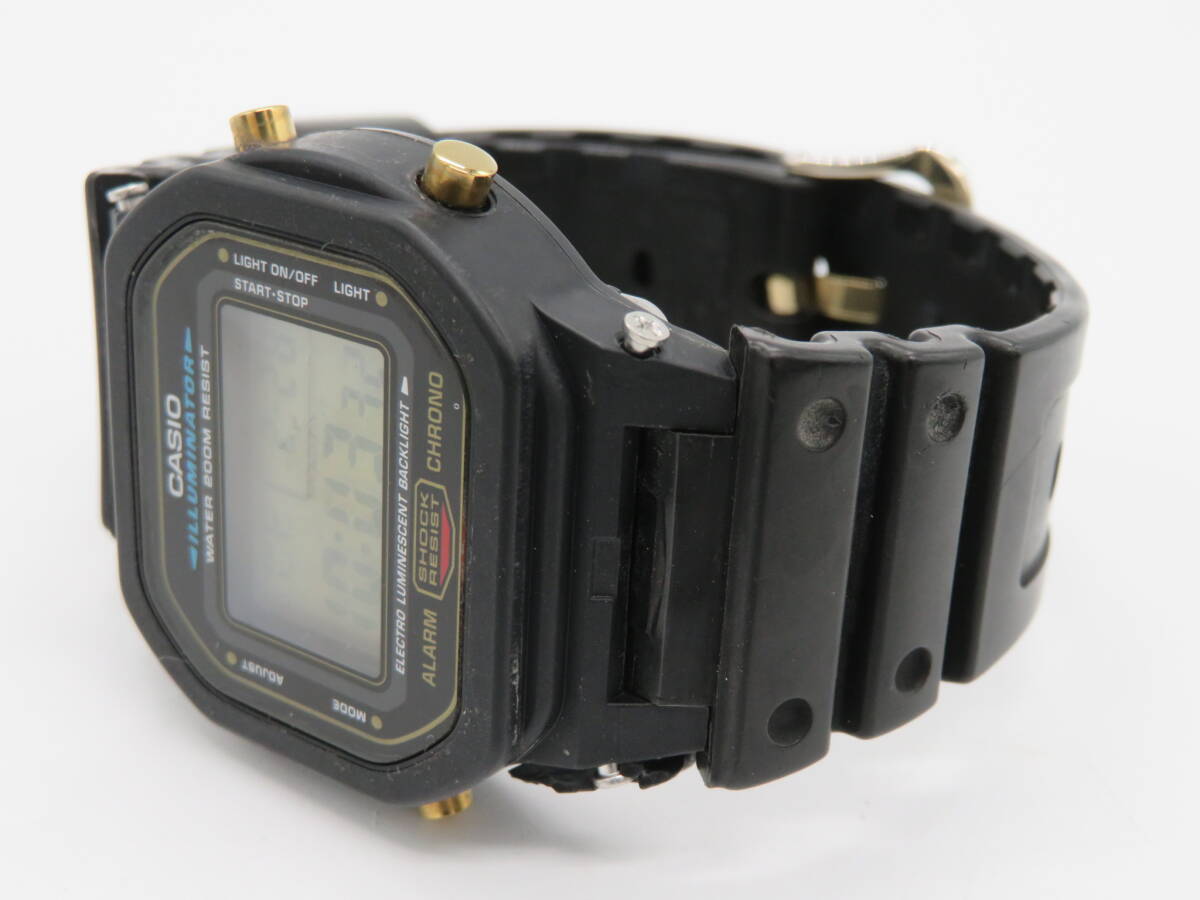 ジャンク品　部品取り　CASIO(カシオ）G-SHOCK DW-5600E　ブラックカラー　腕時計　中古品　へ3ー23A　_画像2