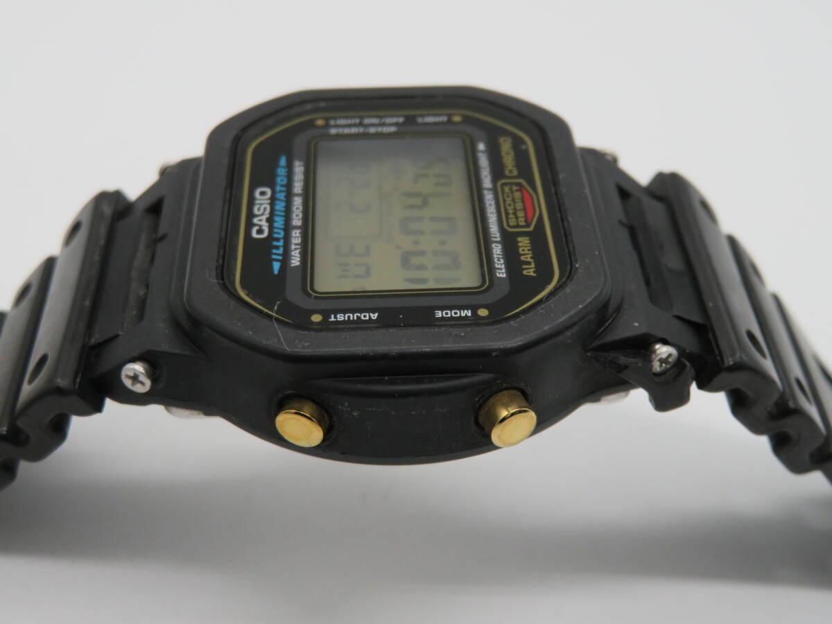 ジャンク品　部品取り　CASIO(カシオ）G-SHOCK DW-5600E　ブラックカラー　腕時計　中古品　へ3ー23A　_画像7