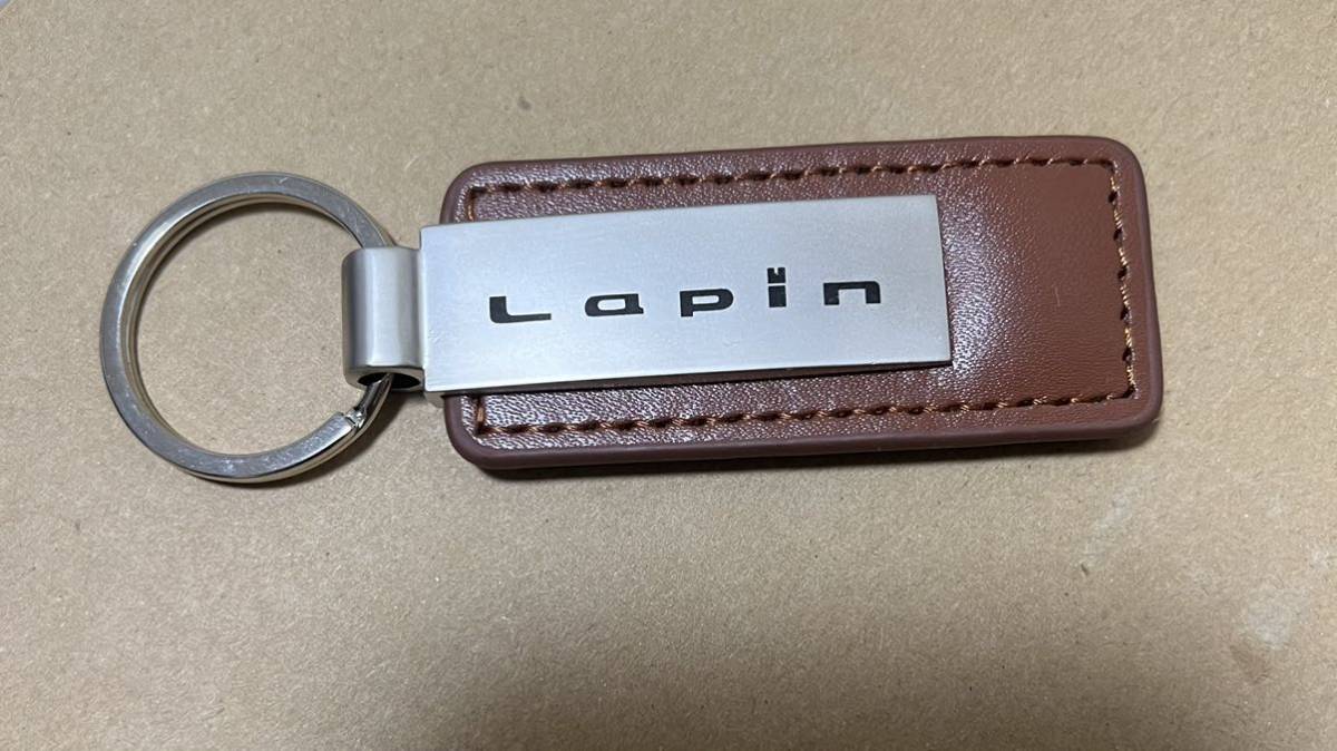  Suzuki Lapin LAPIN Laser брелок для ключа Brown металлический кожа HE21S HE22S HE33S ограниченное количество 