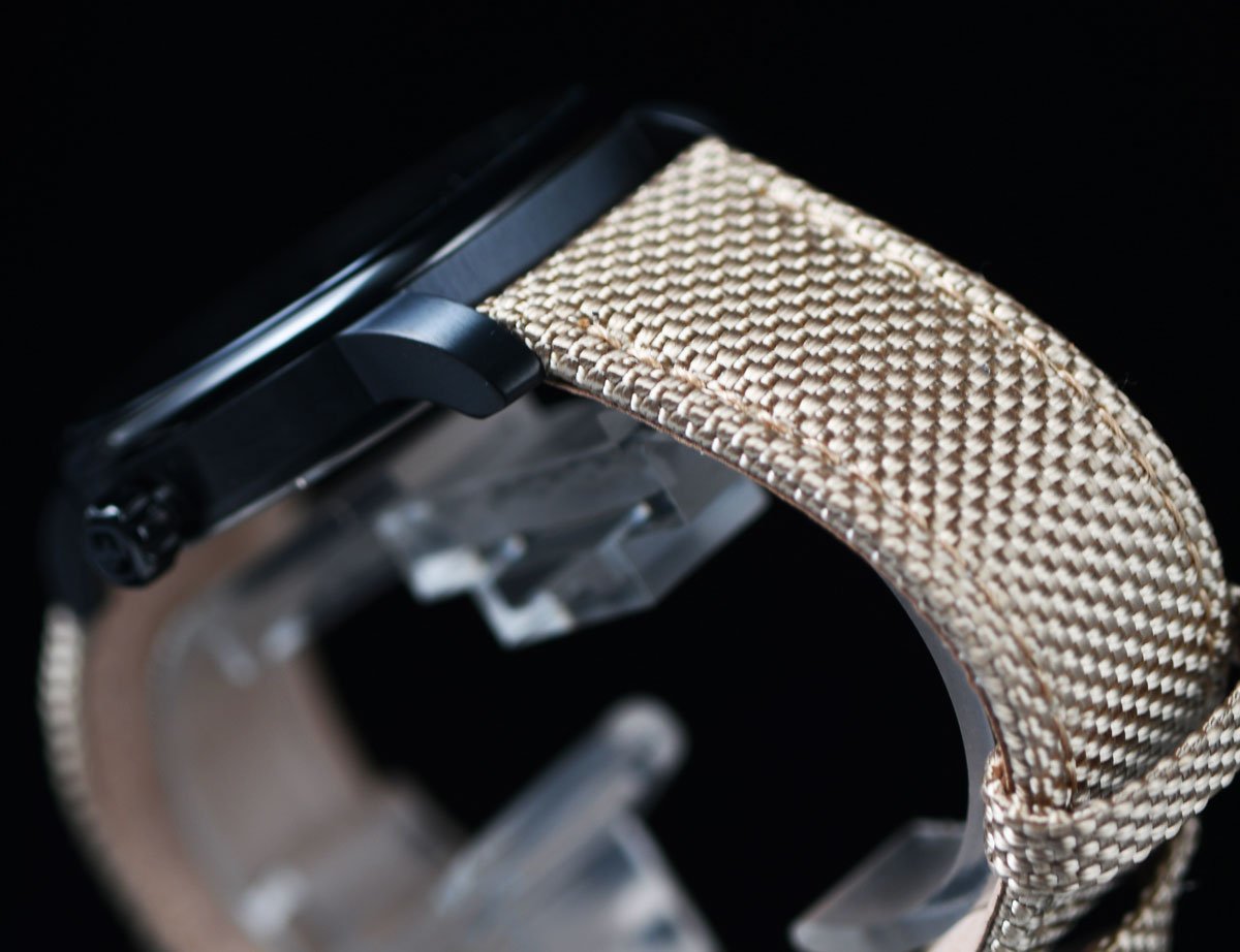 新品1円 ウエンガーWENGER スイス製ミリタリー時計 100m防水 視認性高いブラックフェイス SWISS MILITARY クオーツ メンズ 腕時計_画像4