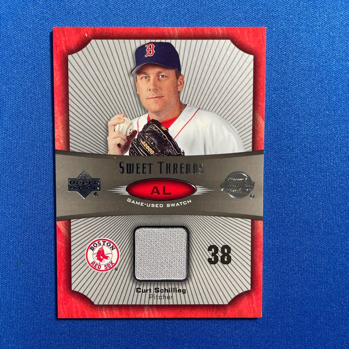 〝メモラ祭り〟【Curt Schilling(シリング)】2005年UD Sweet Spot Game Used JSYジャージ！_画像1