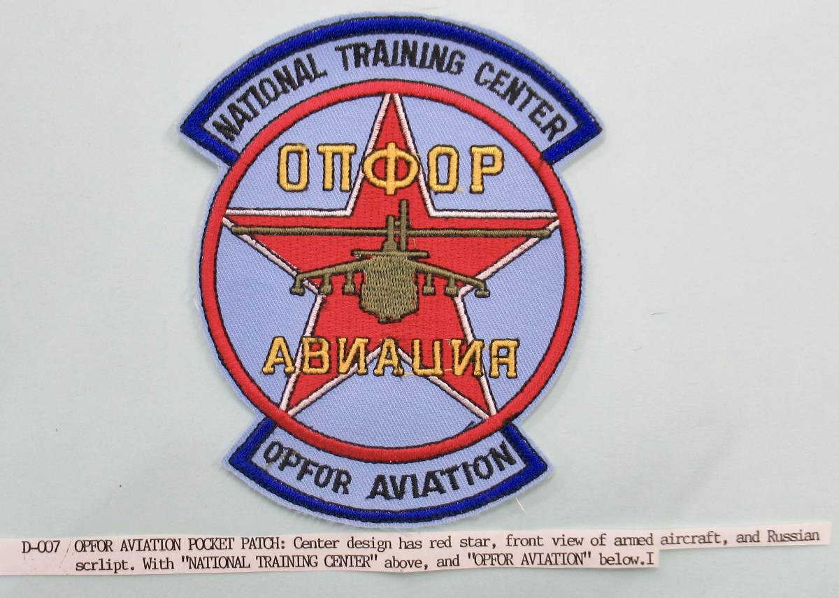 ・実物 米空軍国立訓練センター アグレッサー部隊 USAF national training center opfor aviation 模擬ロシア_画像3