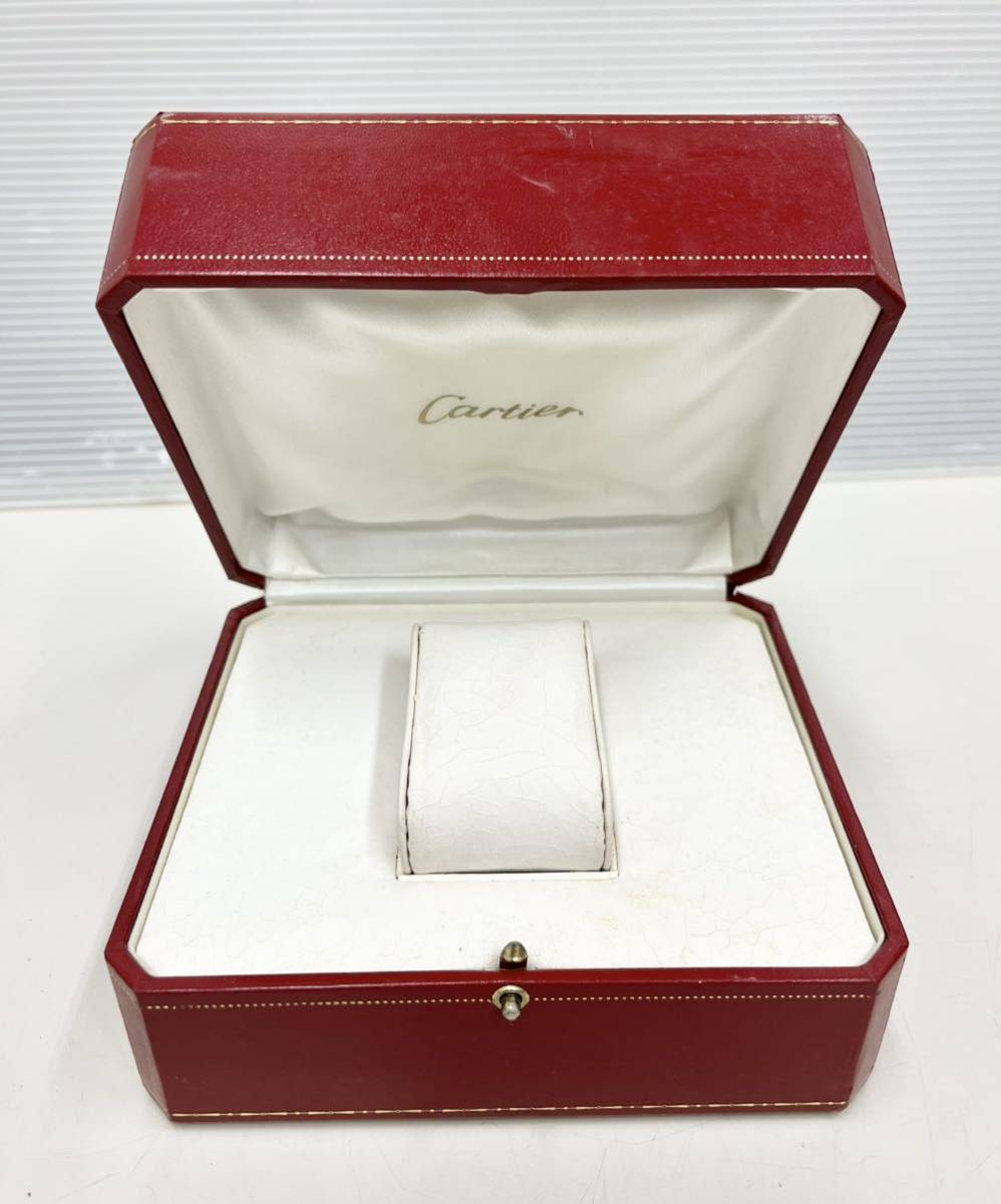 AK◆ Cartier カルティエ 時計用 空箱 カルティエ時計 BOX 時計ケース ジュエリーケース ボックス 説明書 現状品_画像2