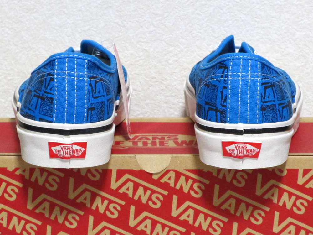 【ANAHEIM FACTORY COLLECTION】 VANS　AUTHENTIC 44 DX　VN0A38ENU69　OG BRIGHT BLUE/SQUARE ROOT　US9(27cm)　バンズ　オーセンティック_画像5