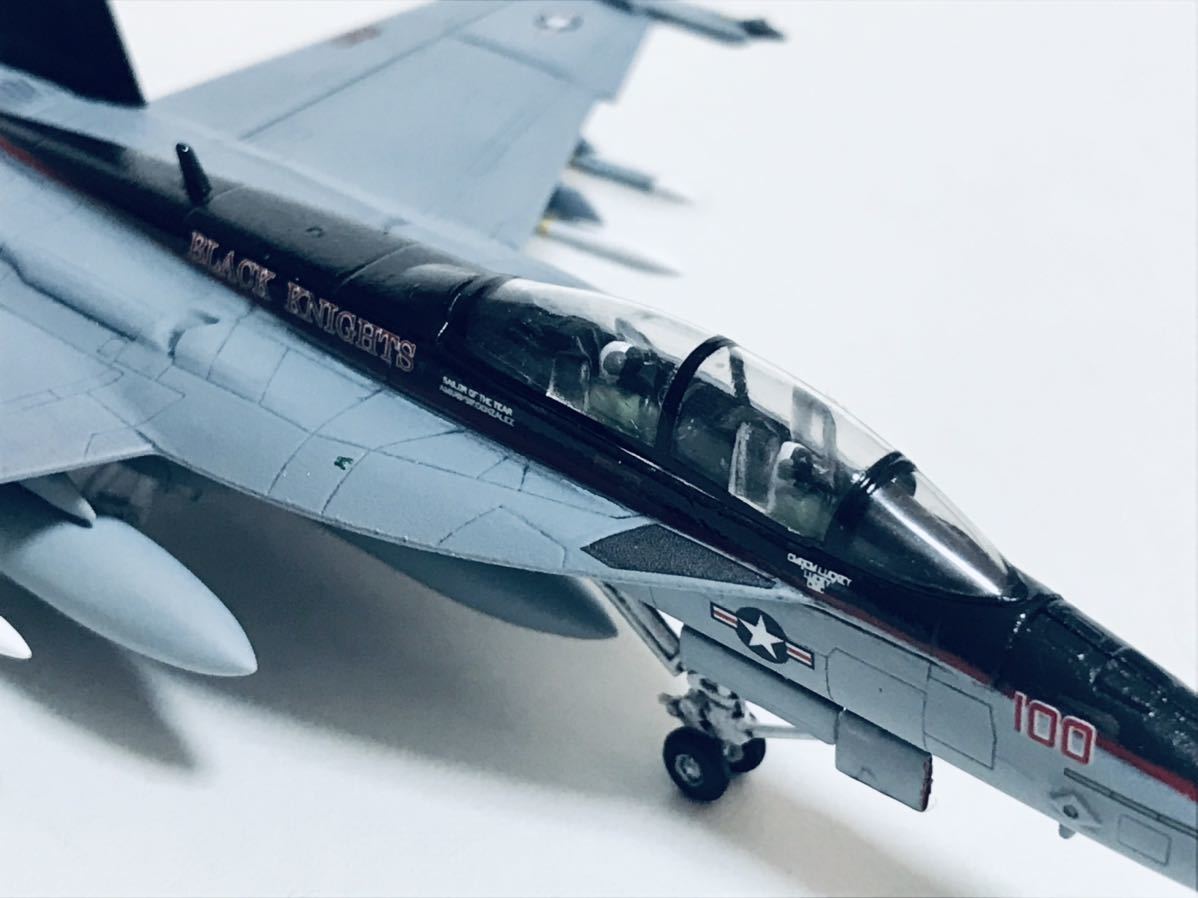 多摩工房 完成品 1/144 F/A18F 米海軍 VFA-154 ブラックナイツCAG機 Ftoys スーパーホーネットファミーリー2_画像10