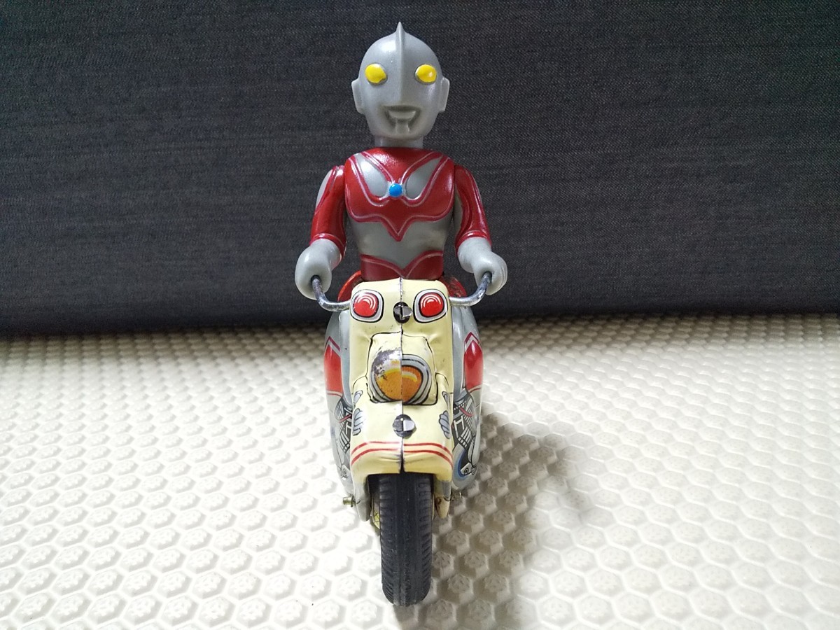 Vintage 70\'s BULLLMARKbruma.k Return of Ultraman мотоцикл жестяная пластина заяц ya подлинная вещь Showa Retro Vintage sofvi иен . Pro 