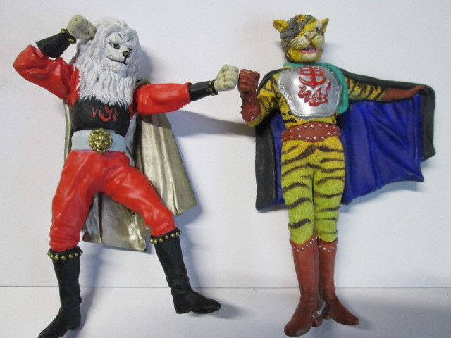 超人ヒーロー伝説　１　カラー版ライオン丸とタイガージョー 未開封　２種セット　コナミ_画像1