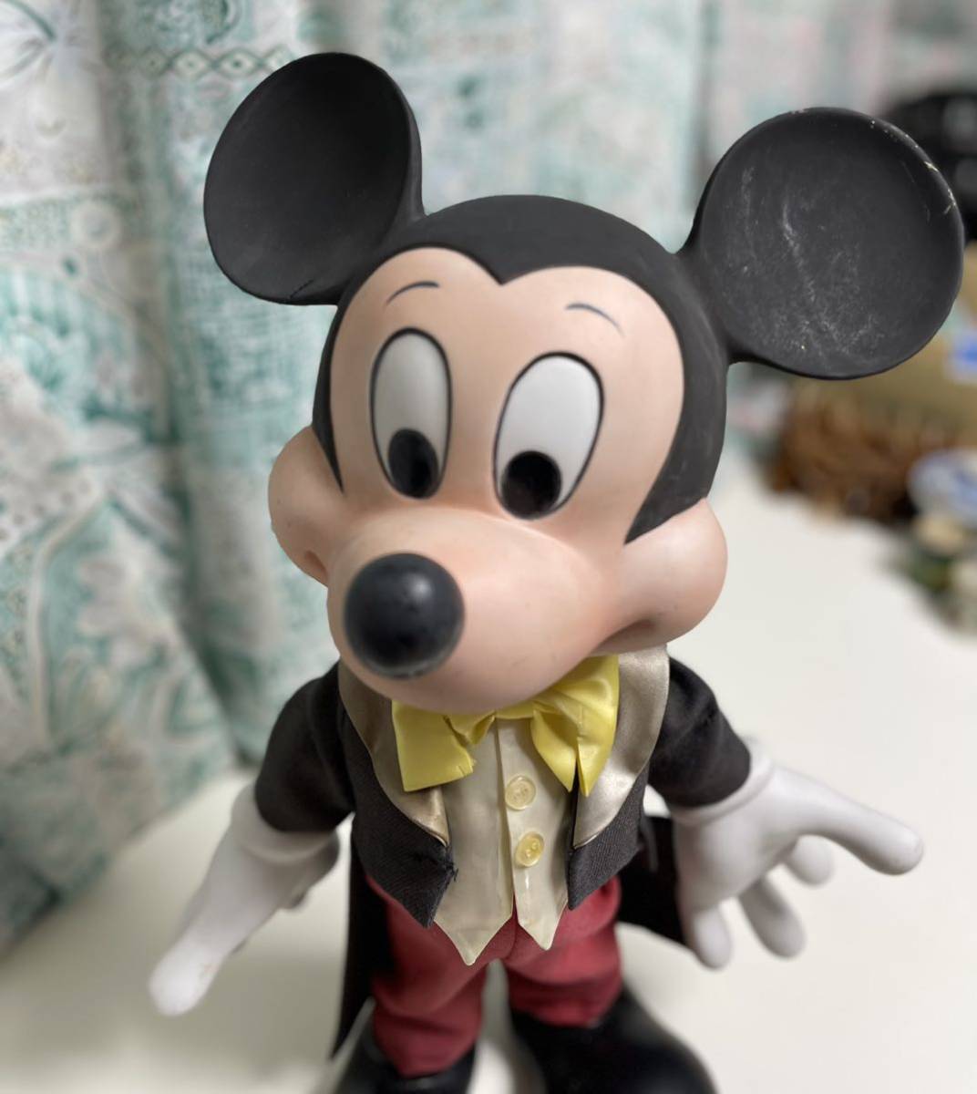 ミッキーマウス　陶器人形　レトロ　高さ約45㎝　幅30㎝ 奥行15㎝　T-7_画像6