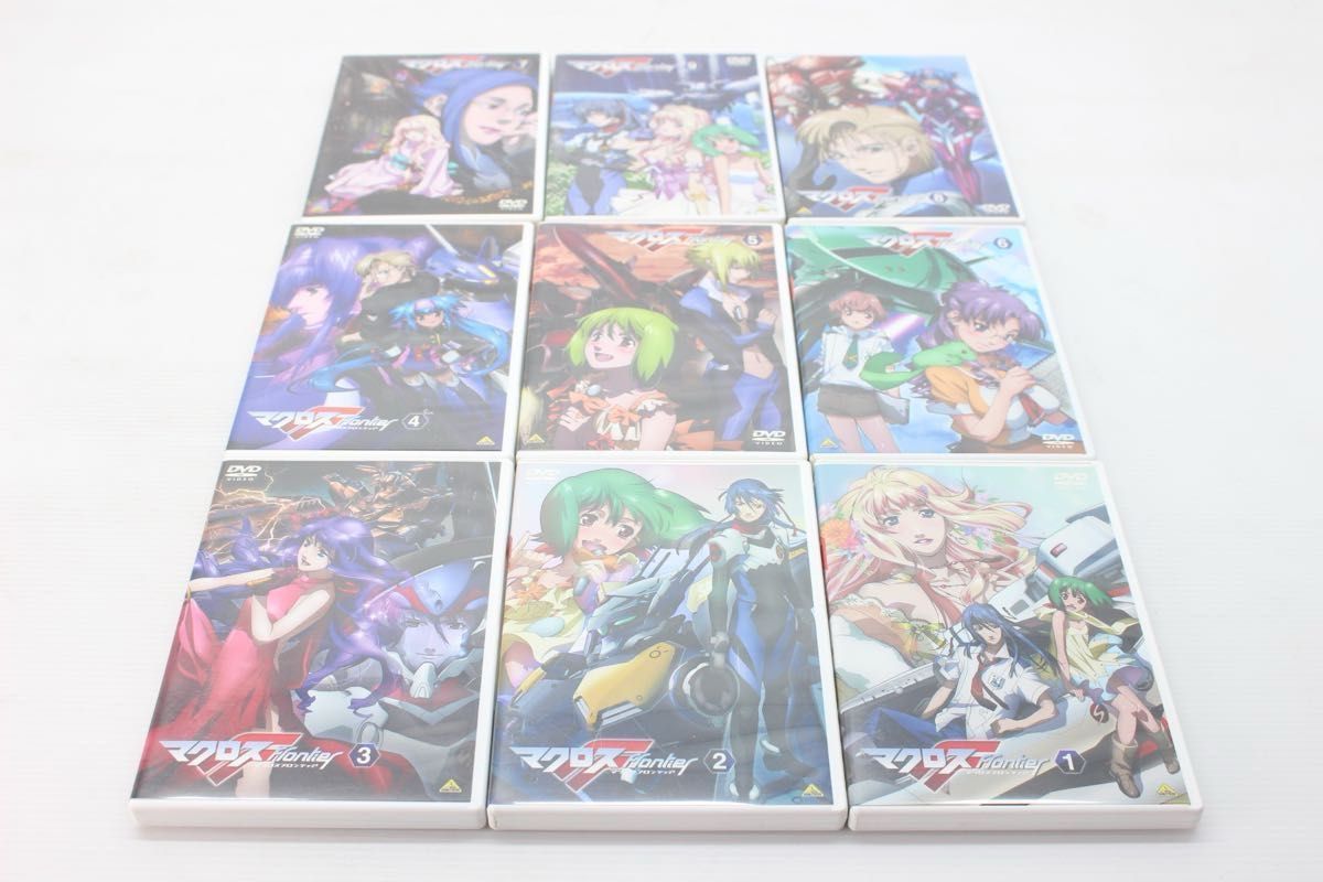 マクロスフロンティア DVD 1〜9巻 中古品 