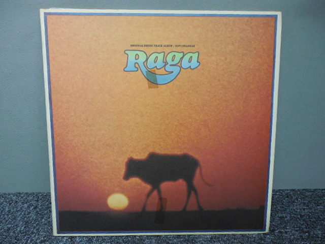RAVI SHANKAR・ラヴィ・シャンカール / RAGA・サントラ盤・ジョージ・ハリソン     LP盤・SWAO 3384の画像2