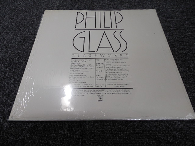 PHILIP GLASS・フィリップ・グラス / GLASSWORKS (国内盤) 　 　 LP盤・25AP2311_画像4