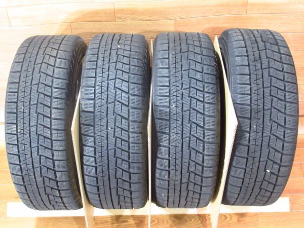 ルノー ルーテシア等に BORBET typeF 7J-17 off+50 pcd114.3/5H ヨコハマ iG60 205/45R17 17インチアルミホイール+スタッドレスタイヤ4本_画像10