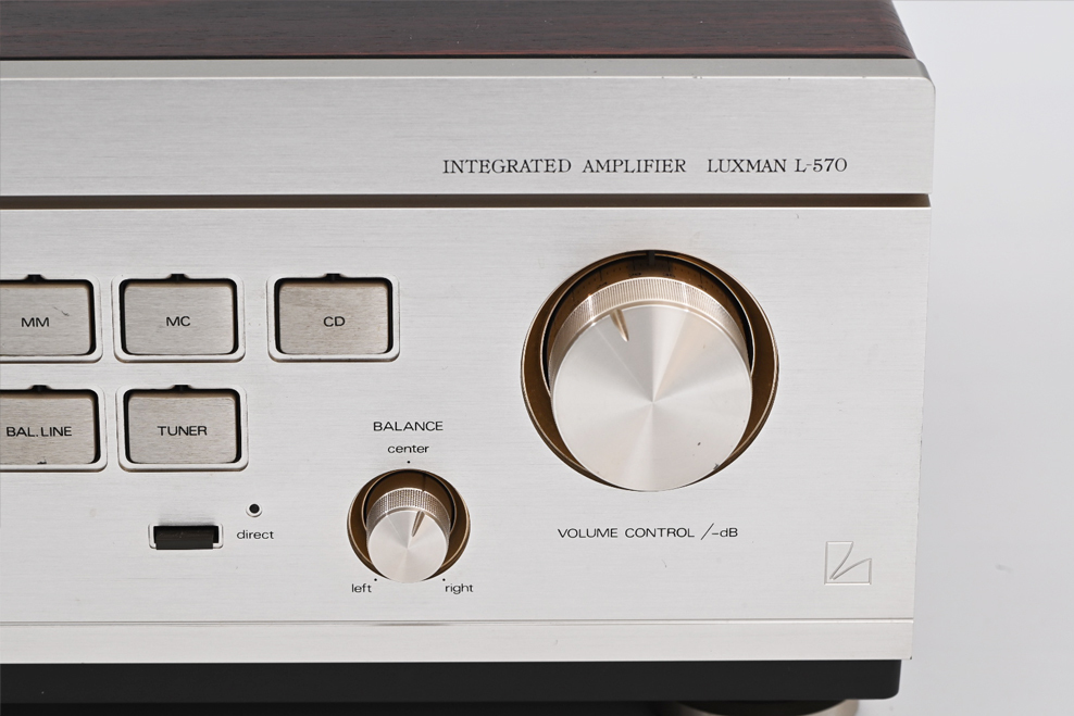 LUXMAN ラックスマン L-570 プリメインアンプ 中古 動確認済_詳細ページに多数画像を掲載しています。