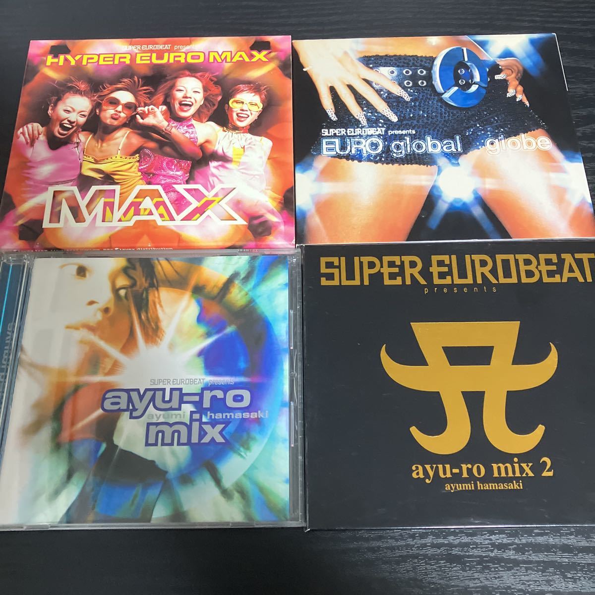 super eurobeat presents ayu-ro mix 1&2/euro MAX/euro global☆CD 送料無料　浜崎あゆみ　globe_画像1