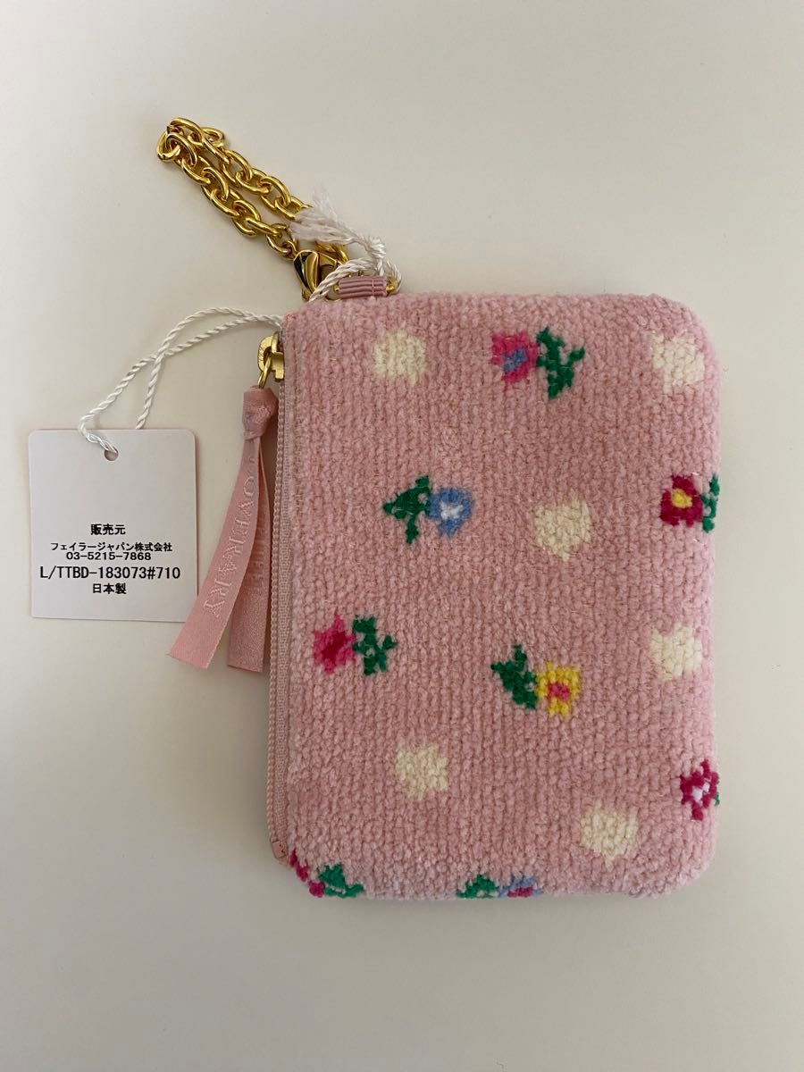 新品】フェイラー ツンツンバンビーノドット キーケース ポーチ 新品】フェイラー ツンツンバンビーノドット キーケース ポーチ